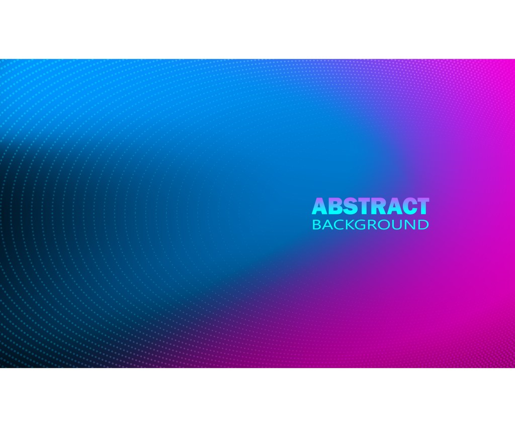 Modern Bright Gradient Design Free Vector With Circles Pattern