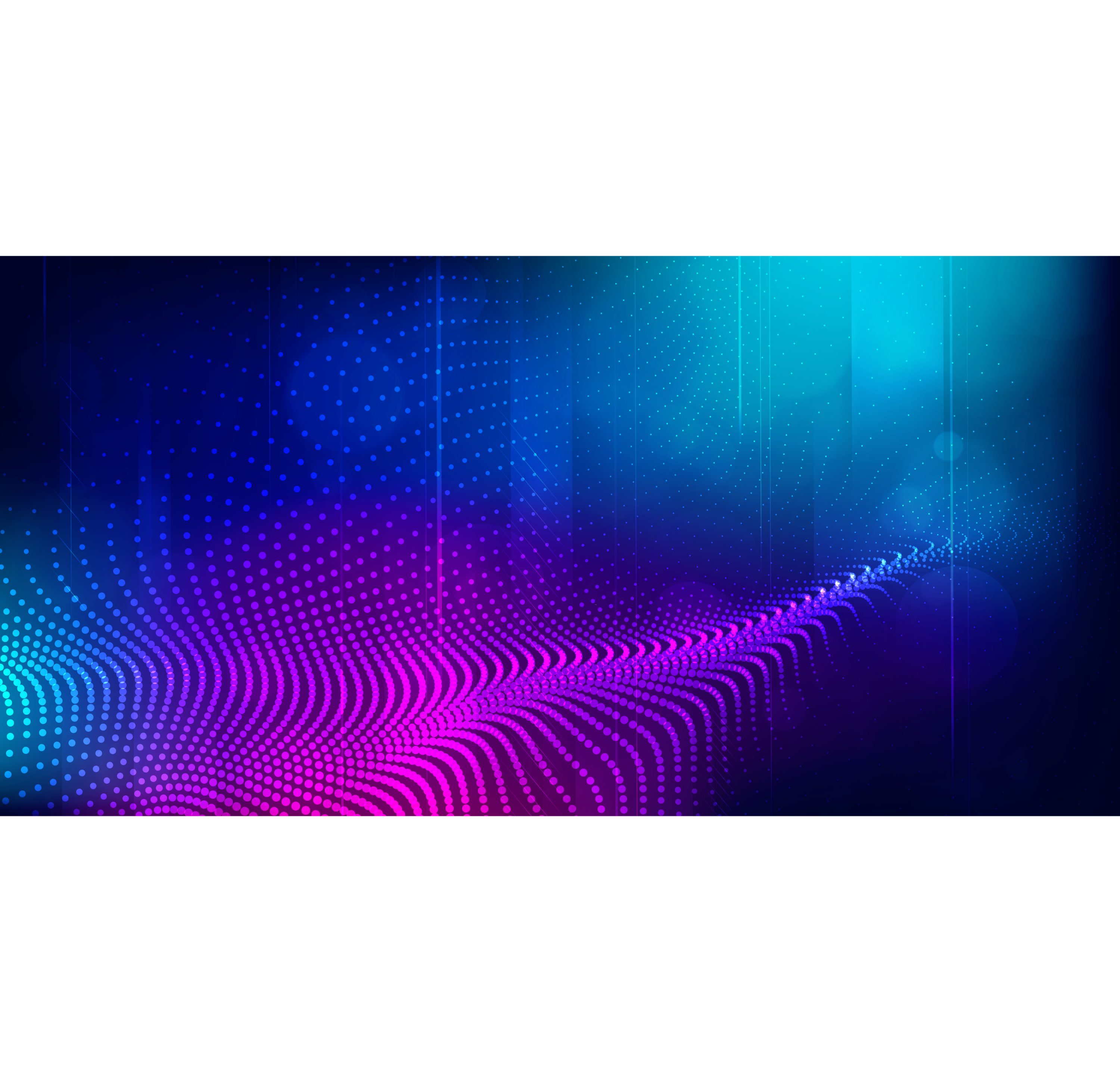 Futuristic Dark AI Hi Tech Design With Dotted Pattern Free Vector ...